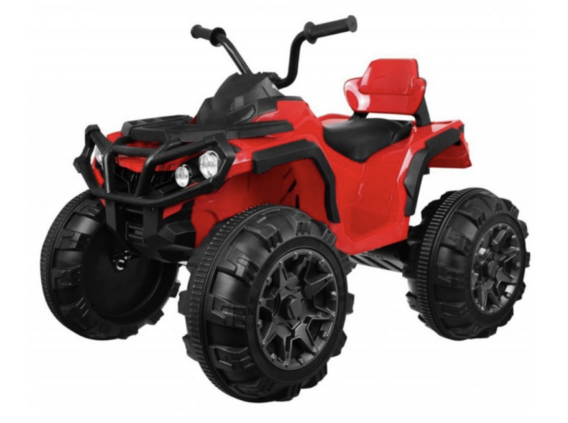 ELEKTRISCHE ATV QUAD, 12 VOLT, RUBBEREN BANDEN, MET AFSTANDSBEDIENING