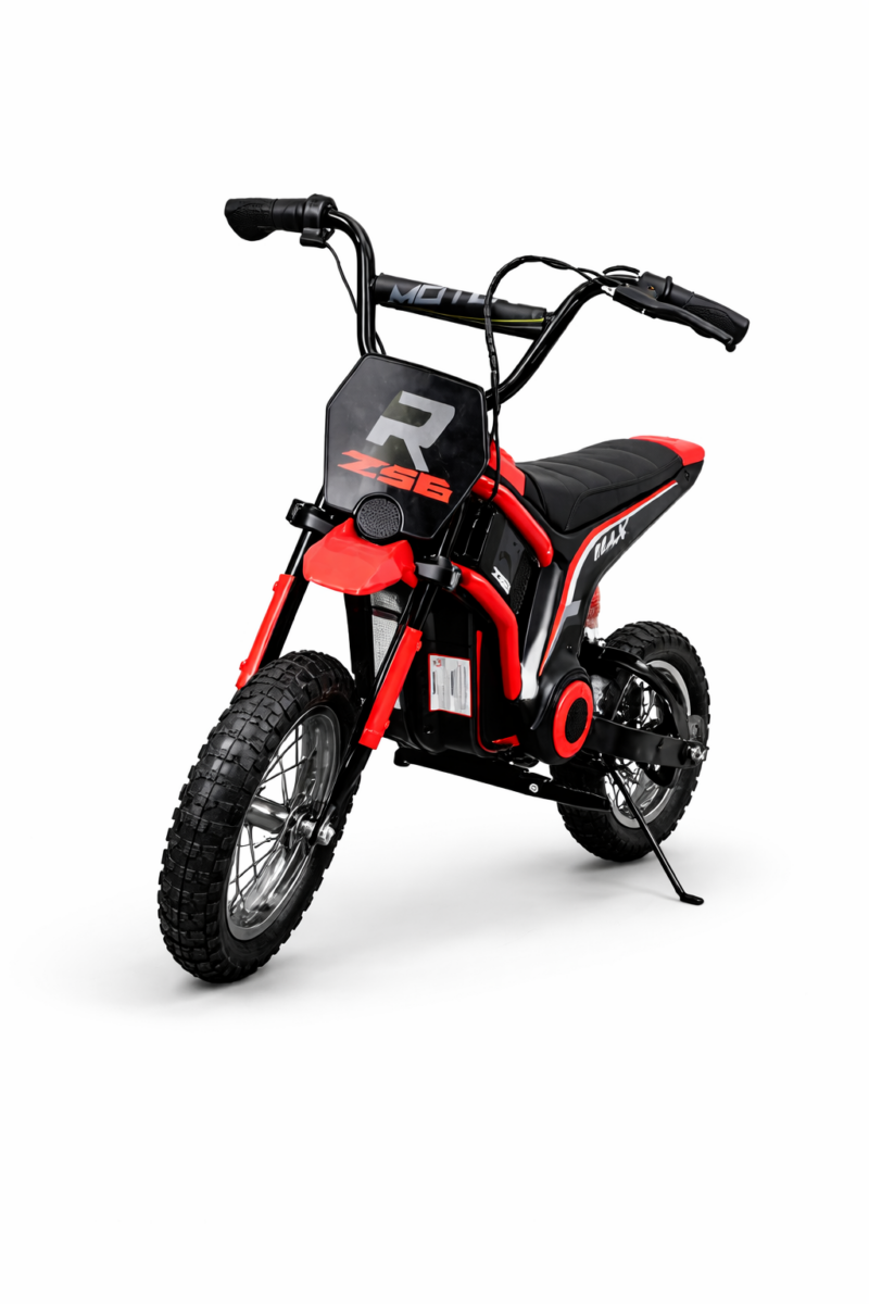 CROSSMOTOR, 24 VOLT ELEKTRISCHE KINDERMOTOR MET VEEL OPTIES!