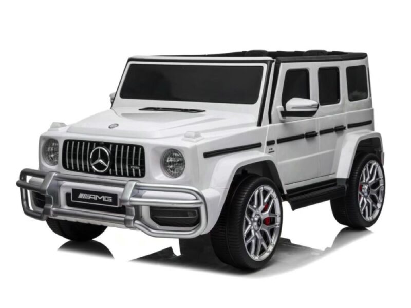 2 Persoons Mercedes G63 Amg, 24V En 4X4 Kinder Accu Voertuig!
